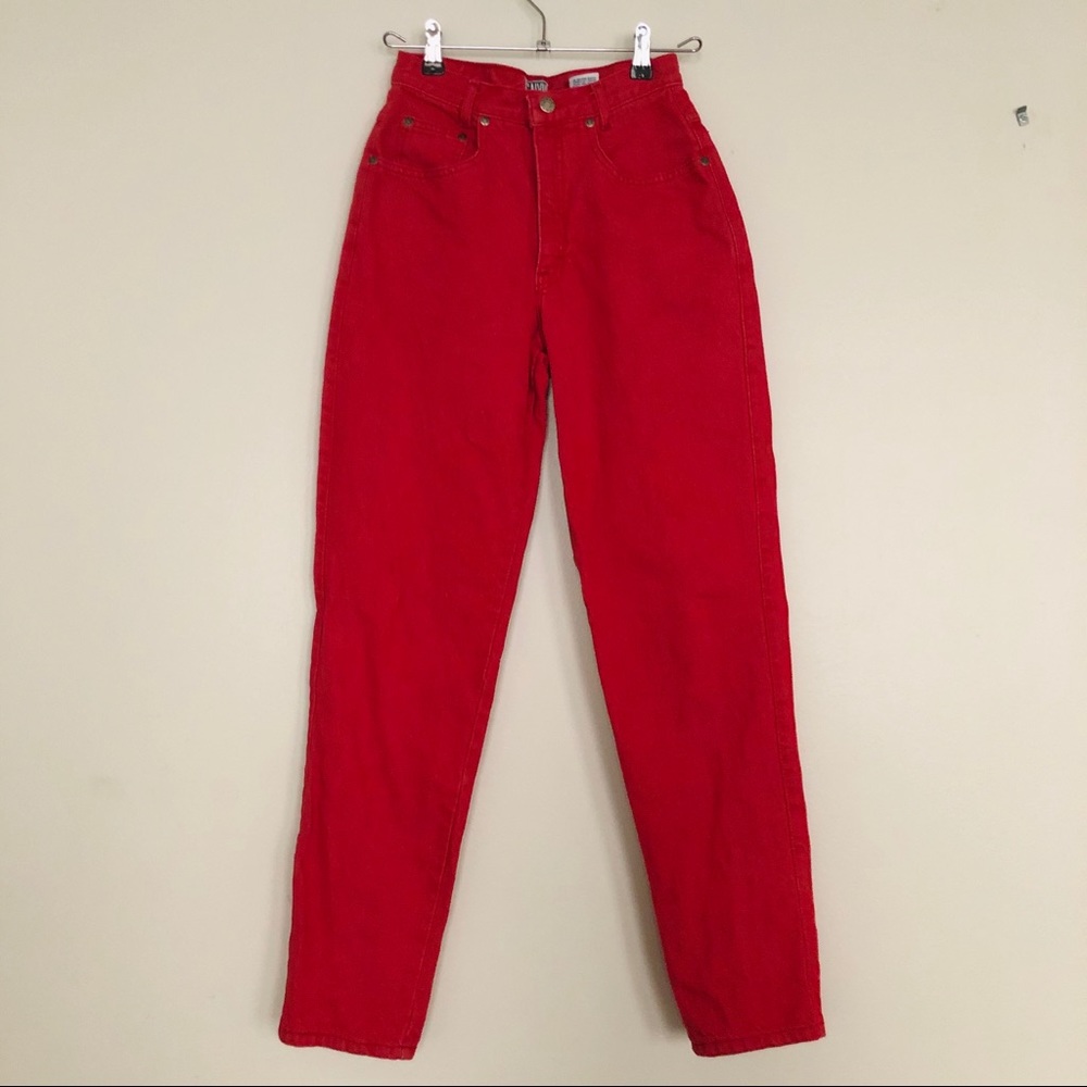 Vintage 90s Red Calvin Klein Jeans
